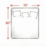12 Inch Memory Foam Mattress – Pressure Relief Graphene Gel Cooling Copper Bed in a Box Only mattress - Image 3