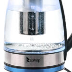 HD-1861-A 110V 1200W 1.8L Electric Glass Kettle US Plug - Image 29