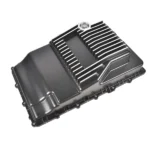 Transmission Oil Pan Replacement for Ford Lincoln 2018-2024 Brushed Aluminum Deep 10R80 - Image 2