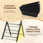 5-Tier Vertical Raised Garden Bed with Removable Planter Boxes & Drip Trays - Image 4