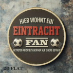 CIFbuy 1pc FC Logo German Football Emblem Vintage Soccer Fan Wall Art, 8-Inch Round Aluminum Metal Sign For Outdoor Bar Office Room Dec TikTok, TikTok, ch Self-pickup Logiopics - Image 3