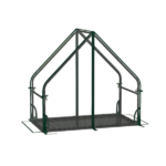 36" x 20" x 34" ortable Mini Greenhouse with PE Bottom Mat, Waterproof Clear PVC Plant Grow Tent with Metal Frame, Wind Resistant Outdoor Green House for Garden Balcony - Image 5