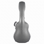 41" Folk Guitar ABS Molded Carrying Case Fits Most Acoustic Guitars Microgroove Grayish Blue