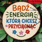 CIFbuy Vintage 2D Round Aluminum Sign 8x8 Inch, Attracting The Energy You Desire Plaque, Positive Energy Decor For Office Bedroom Livin TikTok, TikTok, Self-pickup Logiopics