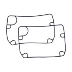 Diaphragm pump Gasket Kit 637309-TT Replacement for Ingersoll Rand ARO:PD20 E20A-FSS-STT-B00 - Image 6