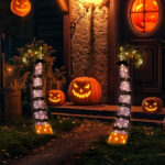 4ft 2D Witch legs Outdoor Halloween Decorations - Image 4