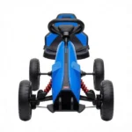 Blue 12V Electric Go Kart – Kids Ride On Toy with EVA Tires, for Backyard Outdoor Play, 2 Speeds, Adjustable Seat, 3-8 Years - Image 4