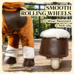Kids Riding Pony – Ride on Horse Toy for Outdoor Activity, Wheels & Neighing Sounds 3-5 Years - Image 5