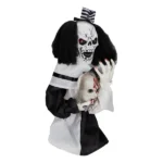 Replace 37720299 1.8ft Halloween Decoration Scary Clown, Sound-Actived Party Decor with Creepy Sound , Scary Haunted House Props for Indoor Party Home Table Garden Yard Lawn - Image 15