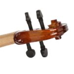 New 1/8 Acoustic Violin Case Bow Rosin Natural - Image 6