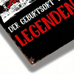 CIFbuy 1pc Vintage Herne Germany 2D Flat Metal Sign, 8x12 Inch Durable Tin Plaque, Retro Decor For Home Bar Bedroom Kitchen Restaurant TikTok, TikTok, Self-pickup Logiopics - Image 5