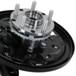 Driver Side Rear Knuckle fit for Subaru Forester 01-08 698419 With Hub Bearing - Image 4