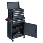 4 Drawstring Cabinet Steel Black Lock 330lb Instrument Cart Storage Room - Image 12
