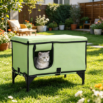 Elevated Heated Cat House - Image 6