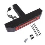 Hitch Step with Light 108 LED Brake Lighting (6 Modes) 700lbs Max Load Steel Bar - Image 4