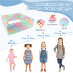 64 PCS Building Blocks Set for Toddlers 18+ Months, BPA-Free PP Educational Construction Toys - Image 6