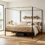 Canopy Bed Frame Only bed frame - Image 3