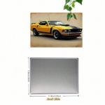 CIFbuy Vintage Metal Tin Sign Classic American Yellow Sports" Car Retro Iron Art Wall, For Bar Garage Cafe Man Cave Home YelloikTok, YelloikTok, t Self-pickup Logiopics - Image 8