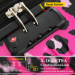 Hardshell Luggage Sets 3 pcs Spinner Suitcase with TSA Lock Lightweight-20"+24"+28" Luggages - Image 9
