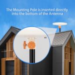 Amazon and Walmart face infringement risks Leadzm TA-A1 150 Miles TV Antenna Outdoor Omni-directional 360 Degree Reception - Image 13