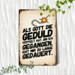 CIFbuy Retro German Slogan Metal Sign, 7.87x11.81in Industrial" Quote Wall Art, Iron Vintage Decor For Home Bar Cafe ikTok, ikTok, t Self-pickup Logiopics - Image 8