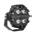 5 Inch RGB LED Pods Work Light Bar Offroad Driving Light Spot Beam Amber DRL - Image 5
