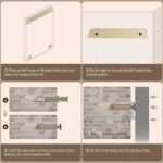 Black Bathroom Wall Mirror for Over Sink 40" × 32" Rectangle Vanity Mirror with Round Corner for Bedroom Seamless Polymer Coated Shatterproof Glass[Unable ship on weekends, TK/TEMU only for pickup, only TX10643 warehouse supports GOFO] - Image 6