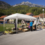10'x20' Instant Pop Up Canopy Tent White, 6 Side Panels 2 Doors 4 Mesh Windows, 28/22mm Powder Coated Steel Frame, 10x20mm Crossbar, 210D Oxford Outdoor Folding Tent with Carry Bag, No Sandbags - Image 34