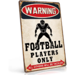 CIFbuy Soccer Theme Metal Decor Sign Birthday Party Gift (TikTok, temu pick-up service) - Image 2