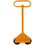 Drywall Dolly Cart with Wheels,Panel Dolly 220lbs Load Capacity,Panel Service Cart,Moving Panels,Yellow