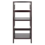 2-Section Open Shelf, Espresso Finish (Shipment from Walmart) - Image 3