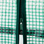 Mini Greenhouse with PE Cover, Indoor Outdoor Plant Gardening Green House for Garden Backyard, 36*18*33in, Green - Image 12