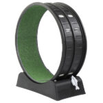 80*34*86CM Black PP track connector assembly, round shape with green carpet + 1 cat teaser stick, 15kg cat treadmill - Image 5