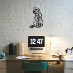 CIFbuy 1PC Handmade animal metal wall art, rural wrought iron interior and exterior decoration, whimsical silhouette design, living room, bedroom,(TikTok/temu self-pickup orders) - Image 30