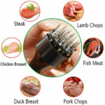 Stainless Steel Blade Meat Tenderizer for Chicken Port Beef Kitchen Tool 21 Needles (US Logistics only For USPS.TK/TMEU only For self-pickup) - Image 6