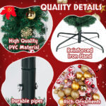 240*40*265cm PVC Christmas Arch - Image 3