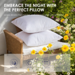 White square pillows (2-pack with bubble wrap) suitable for bed cushions, 18*18 inches, sofa cushions, patio cushions, cushion inserts, breathable, hand washable, OKO-100 certified. - Image 7