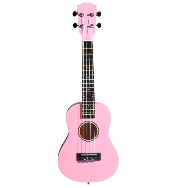 23in Linden wood body rosewood fingerboard ukulele, cotton bag, capo, strap, picks*2, tuner Strings Dust cloth