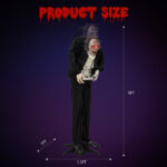 5ft Male servant Halloween Standing Decoration - Image 2