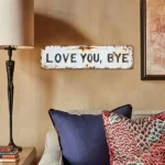CIFbuy Vintage Love You Bye Bye Metal Sign Home Bar Cafe Decor Xmas Halloween Gift Wall Decor 8x12 Inches (TikTok, temu pick-up service) - Image 3