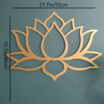CIFbuy™ Lotus Metal Wall Art Large Size Modern Design Gorgeous Decor to Charm Guests Ideal for Living Rooms Bridal Showers Indoo(TikTok/temu self-pickup orders) - Image 7