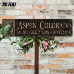 CIFbuy Aluminum Decorative Plaque 2D Wall Hanging For New Year Valentine Gift Home Decor (TikTok, temu pick-up service) - Image 4