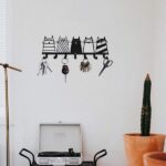 CIFbuy Top - Notch Cute Cat Decorative Hook. The 7 - Hooks Key Hook Rack That Transforms into a High - Quality Modern Wall - Mounted Coat Rack.Wall Sculptures.(TikTok/temu self-pickup orders) - Image 10