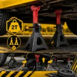 2 Ton Jack Stands Pair, Heavy‑Duty Adjustable Steel Car Jack Stands with Locking Pin, Safety Support for Auto Repair, Tire Change & Vehicle Maintenance - Image 7