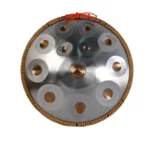 10 Notes Mandala Pattern Silver Handpan Drum Decorative Steel Percussion Instrument - Image 20