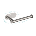 Paper Towel Holder - Self-Adhesive or Drilling, stainless steel wall-mounted paper towel holder for kitchen, bathroom - Image 2