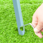 8FT Weather Resistant Yard Garden Windmill Blue - Image 18