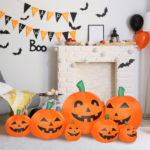 Replace 39662619 7ft Classic 7pcs LED String Lights 7pcs Pumpkin Inflatable Halloween Decoration - Image 11