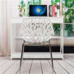 4pcs Bird's Nest Style Lounge Chair White - Image 12