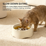 Green dual-purpose slow food bowl, fast/slow food can be freely switched to adapt to different pet eating habits, cross-border hot selling pet supplies - Image 3